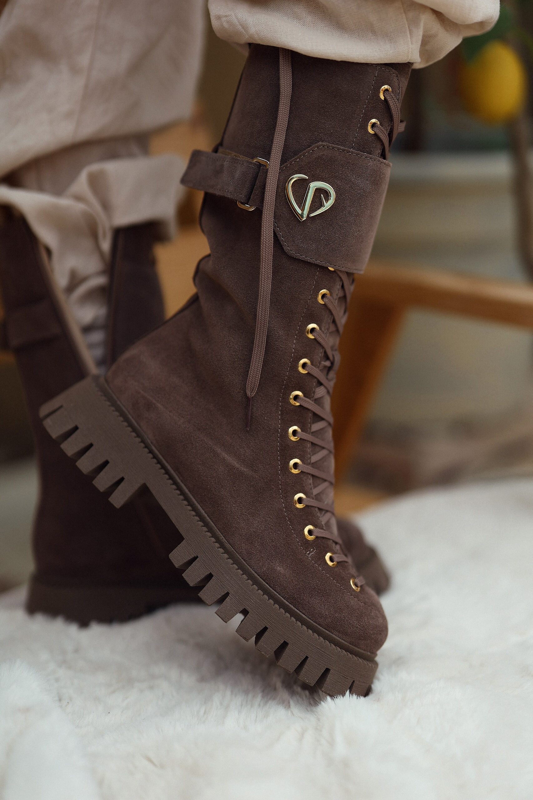 Workery Stella Taupe - obrazek 3