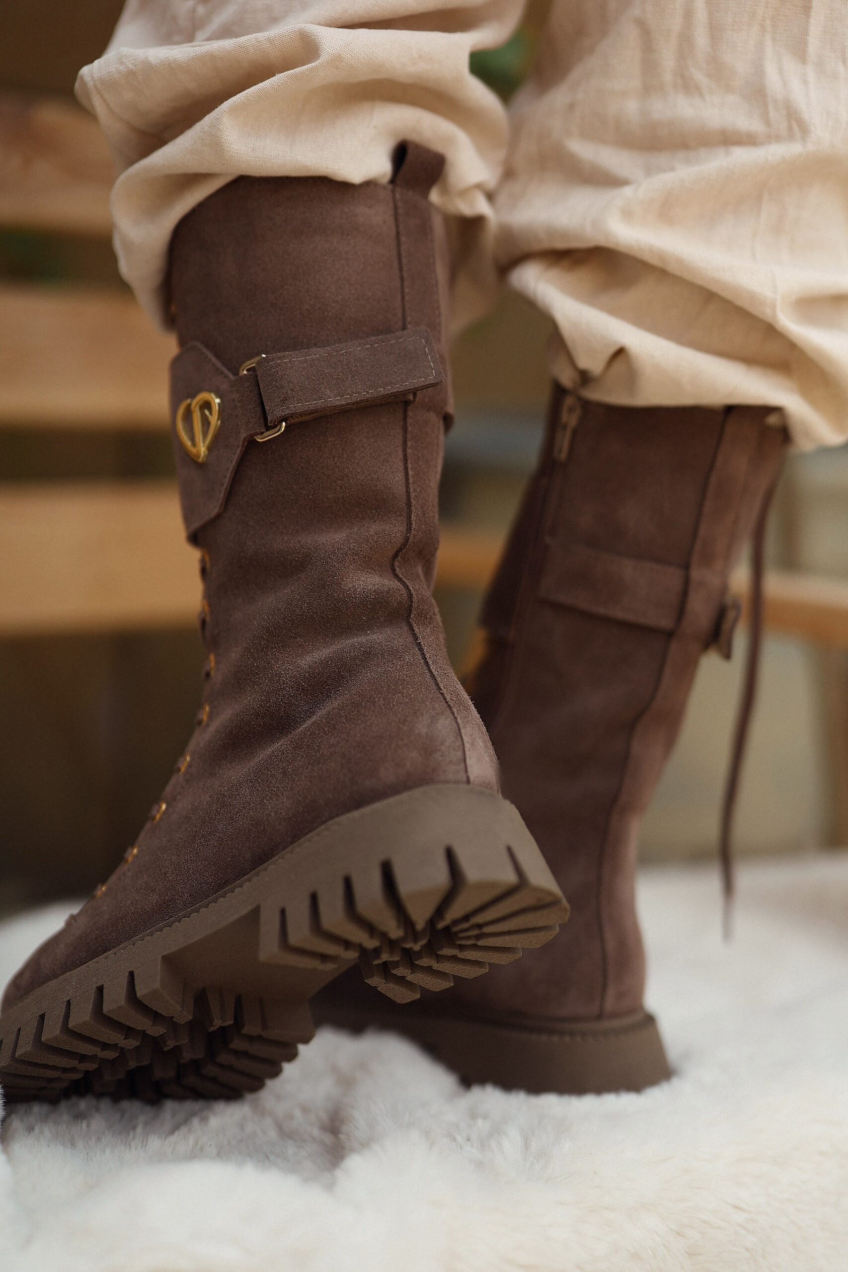 Workery Stella Taupe - obrazek 5