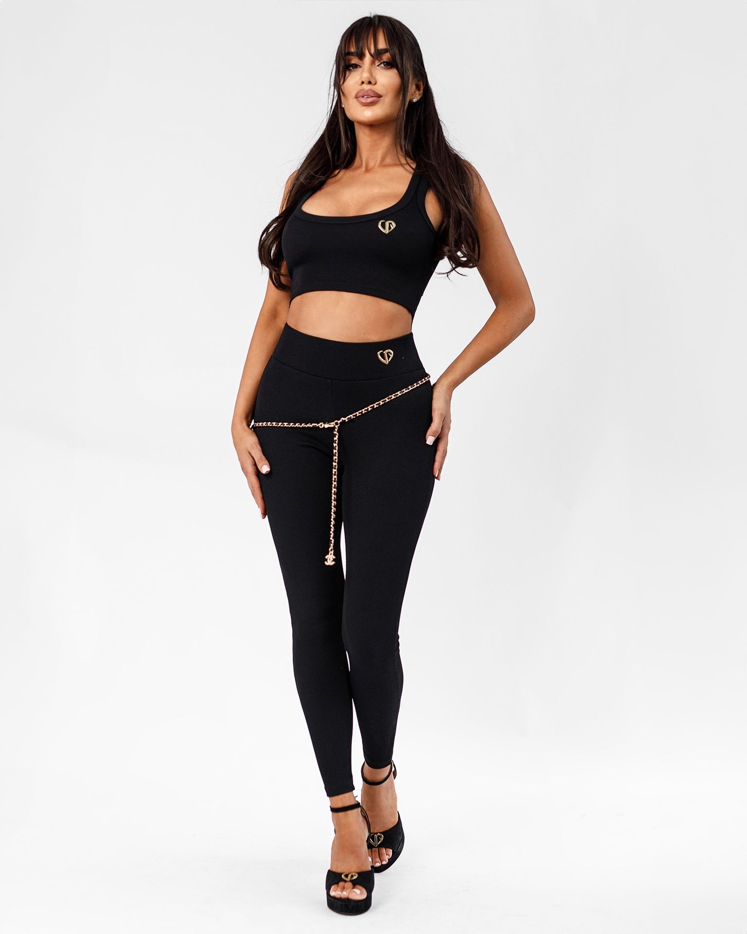 Czarne Legginsy Wendy - obrazek 4