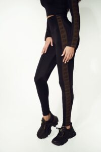 Czarne Legginsy LoveYa Couture