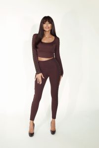 Brązowy Komplet LoveYa Couture