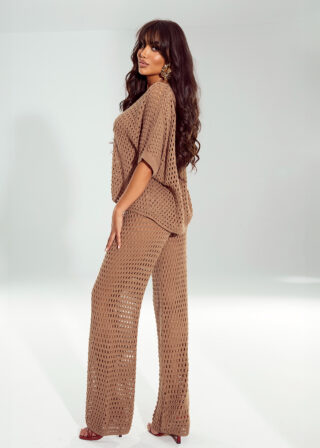 Alternative view of Spodnie Solare camel