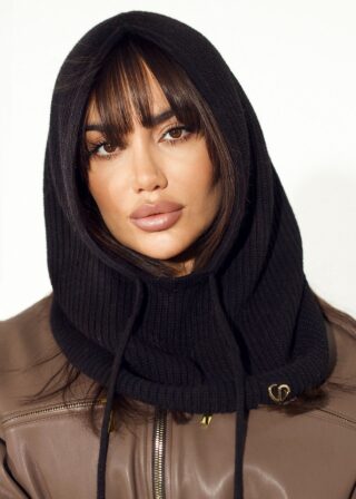Czarna balaclava Mia