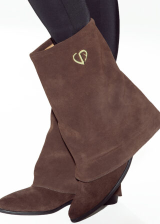 Brązowe botki Siena