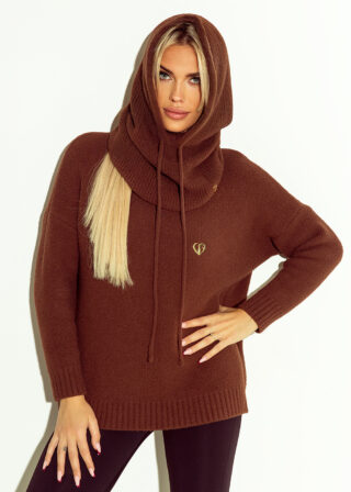 Alternative view of Brązowy sweter Alma