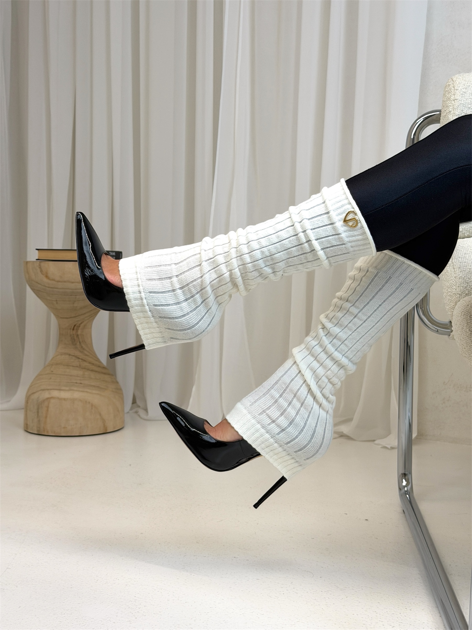 Ocieplacze LoveYa ecru - obrazek 2