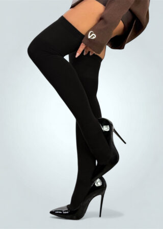 Czarne zakolanówki LoveYa