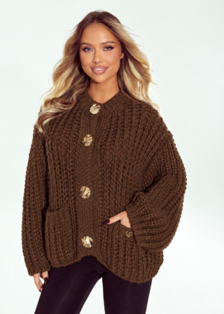 Brązowy sweter Vella